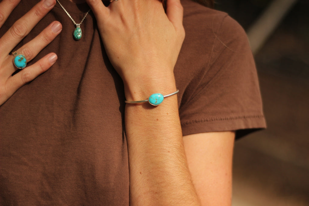 Classic Turquoise Cuff Bracelet