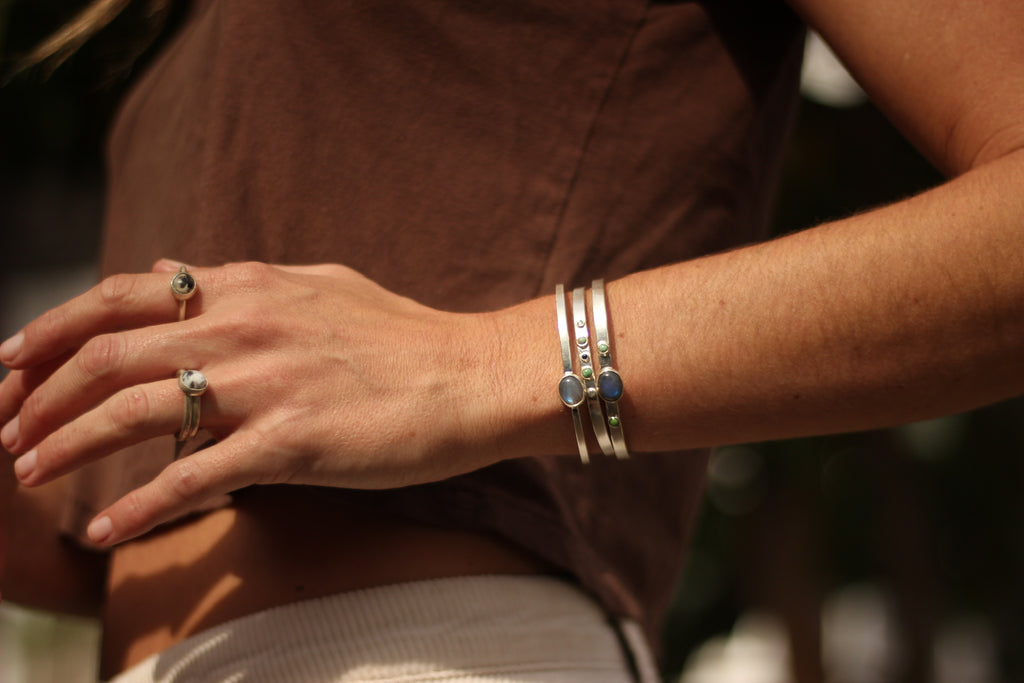 Labradorite Cuff Bracelet
