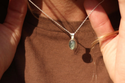 A Labradorite Pendant
