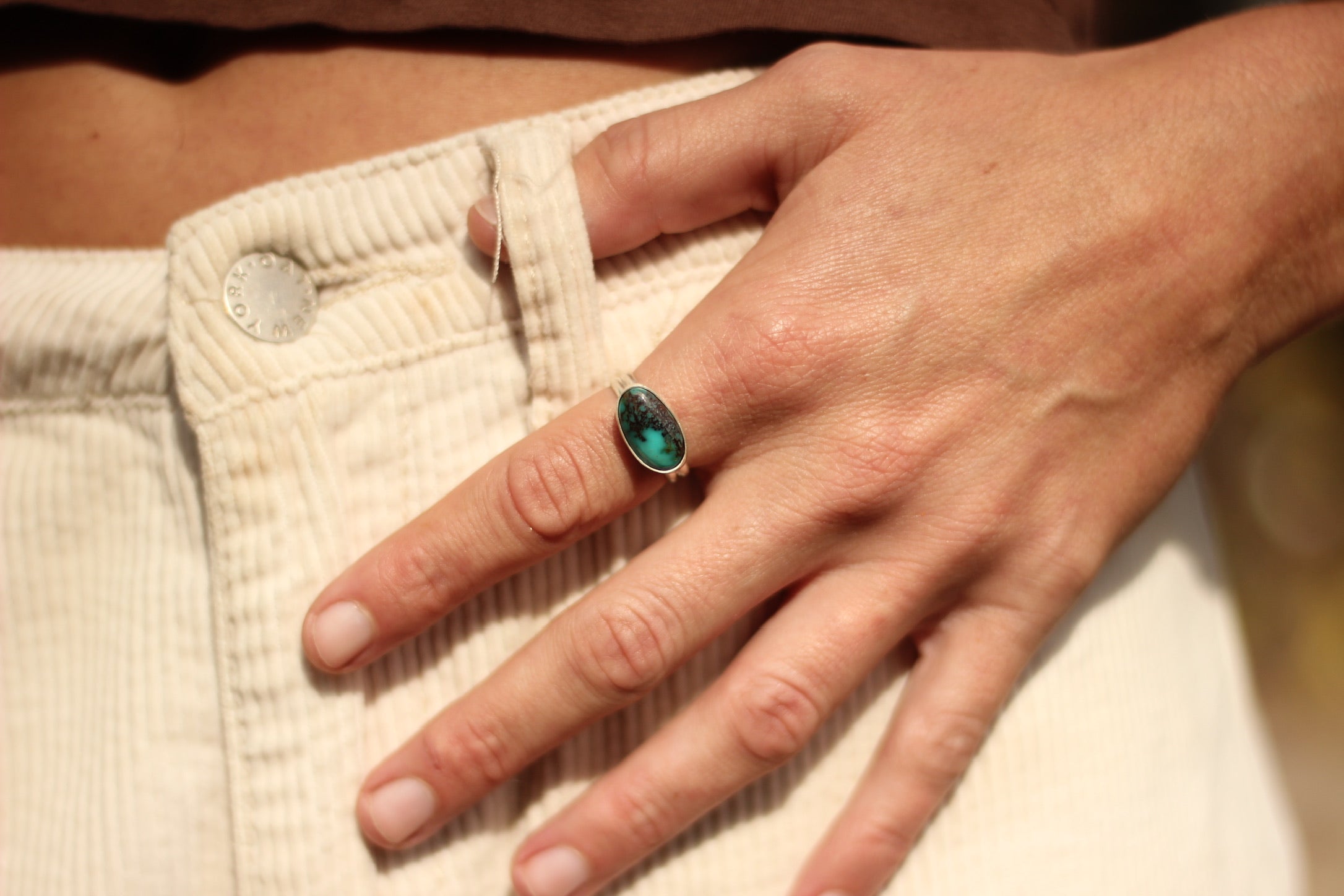Dark Turquoise Double Band
