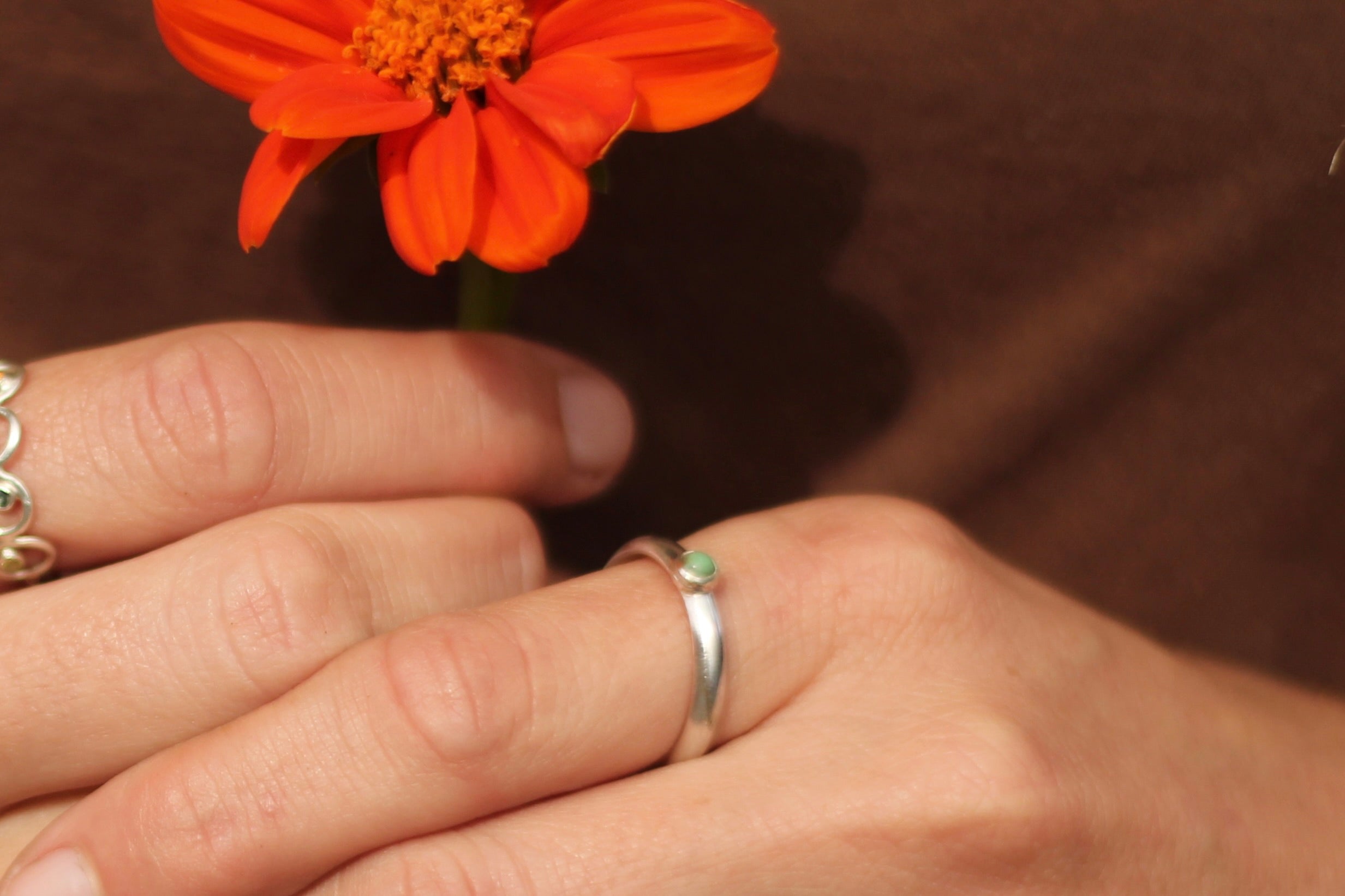 Stackable Turquoise Ring