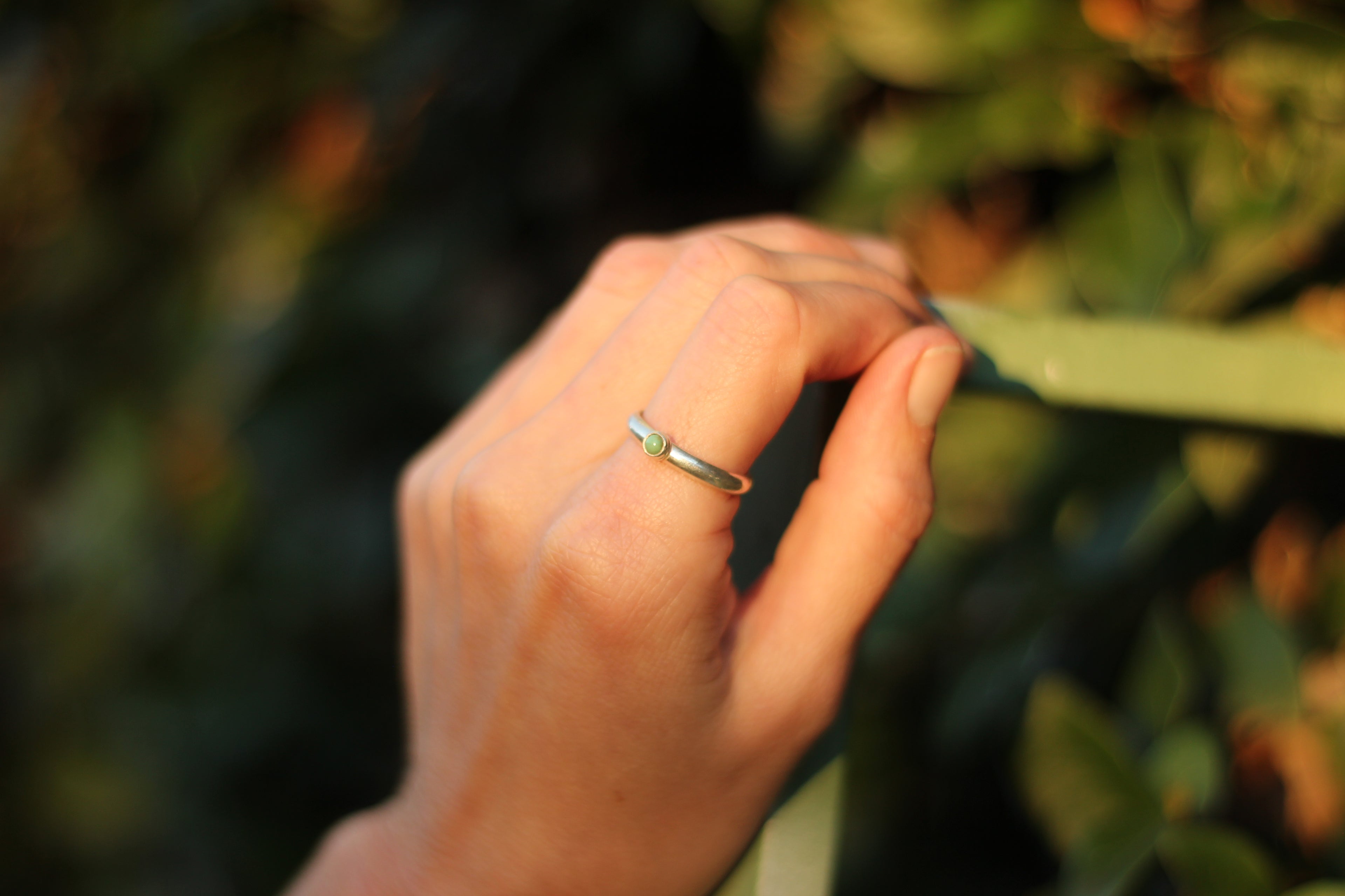 Stackable Turquoise Ring