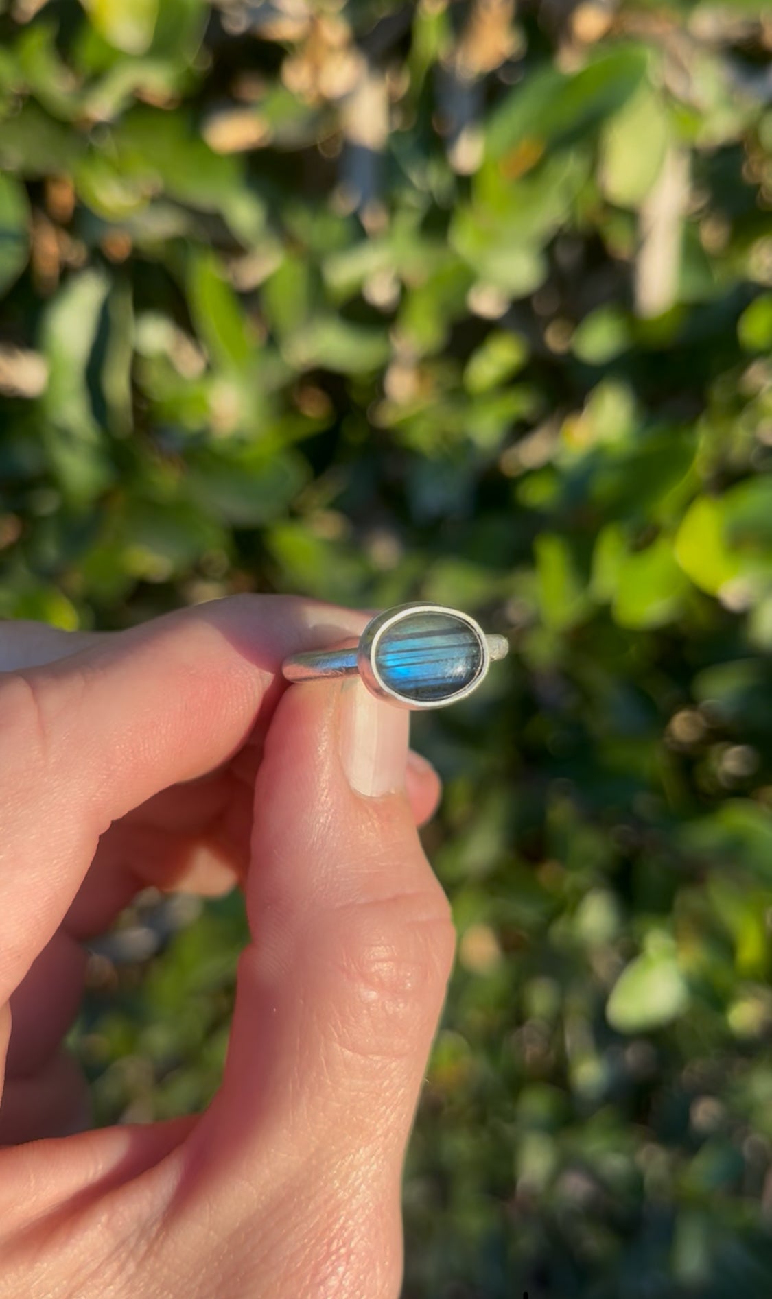 A Labradorite Ring